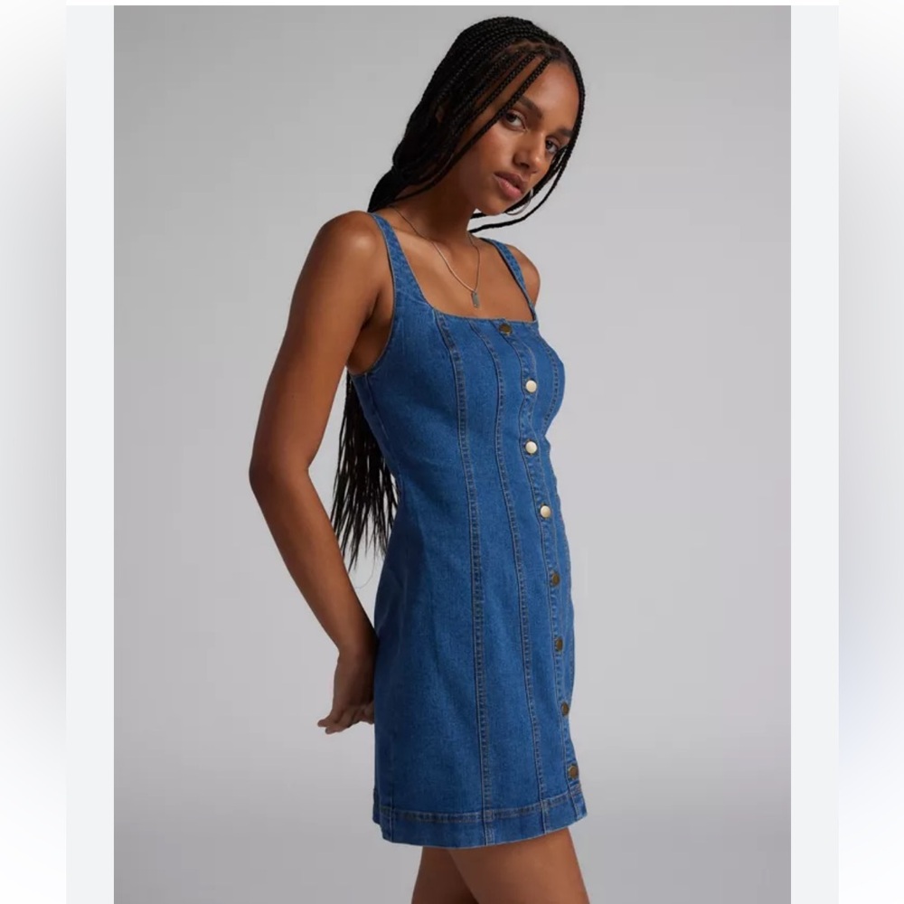 Urban Outfitters Denim Minidress